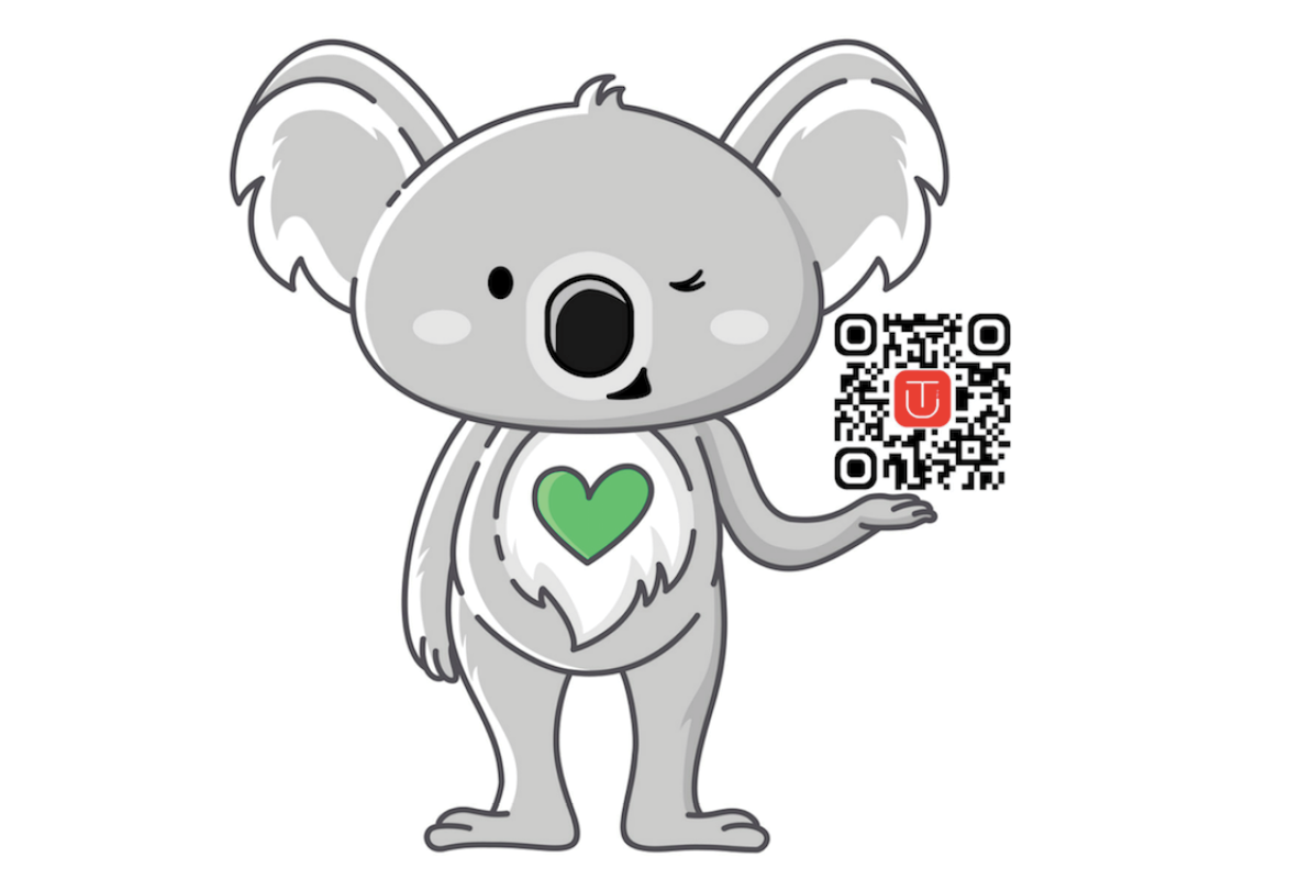 Image for Go To-U with QR code for the App.