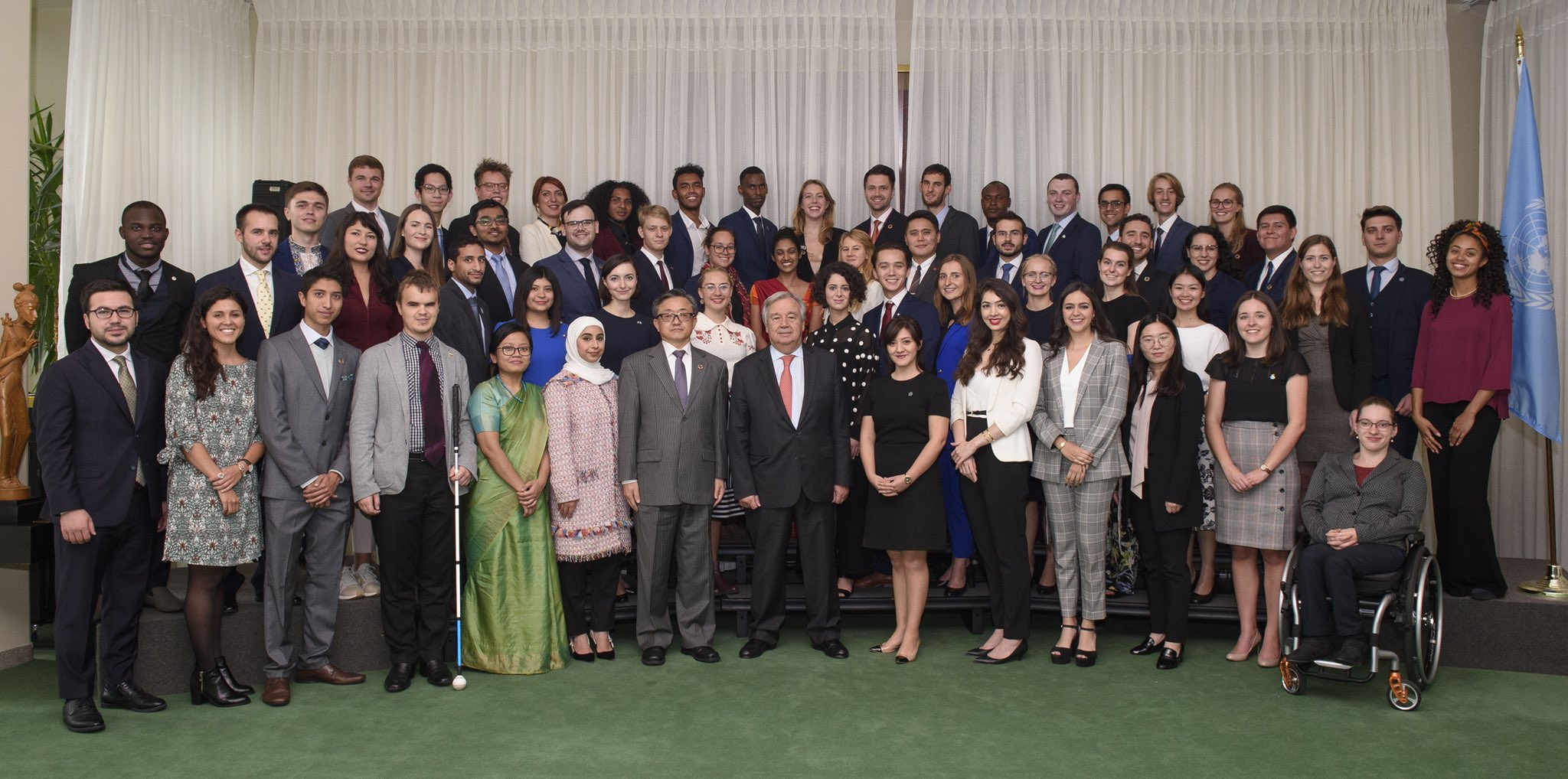 Town Hall UN Youth Delegates