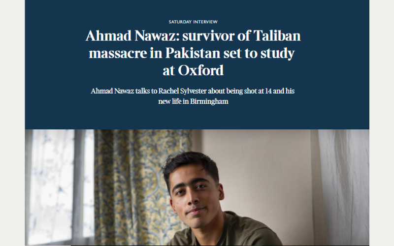 Ahmad Nawaz article