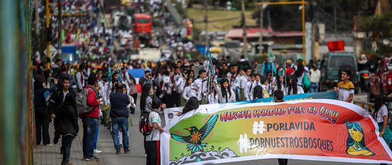 Image of Climate protests by Barranquilla